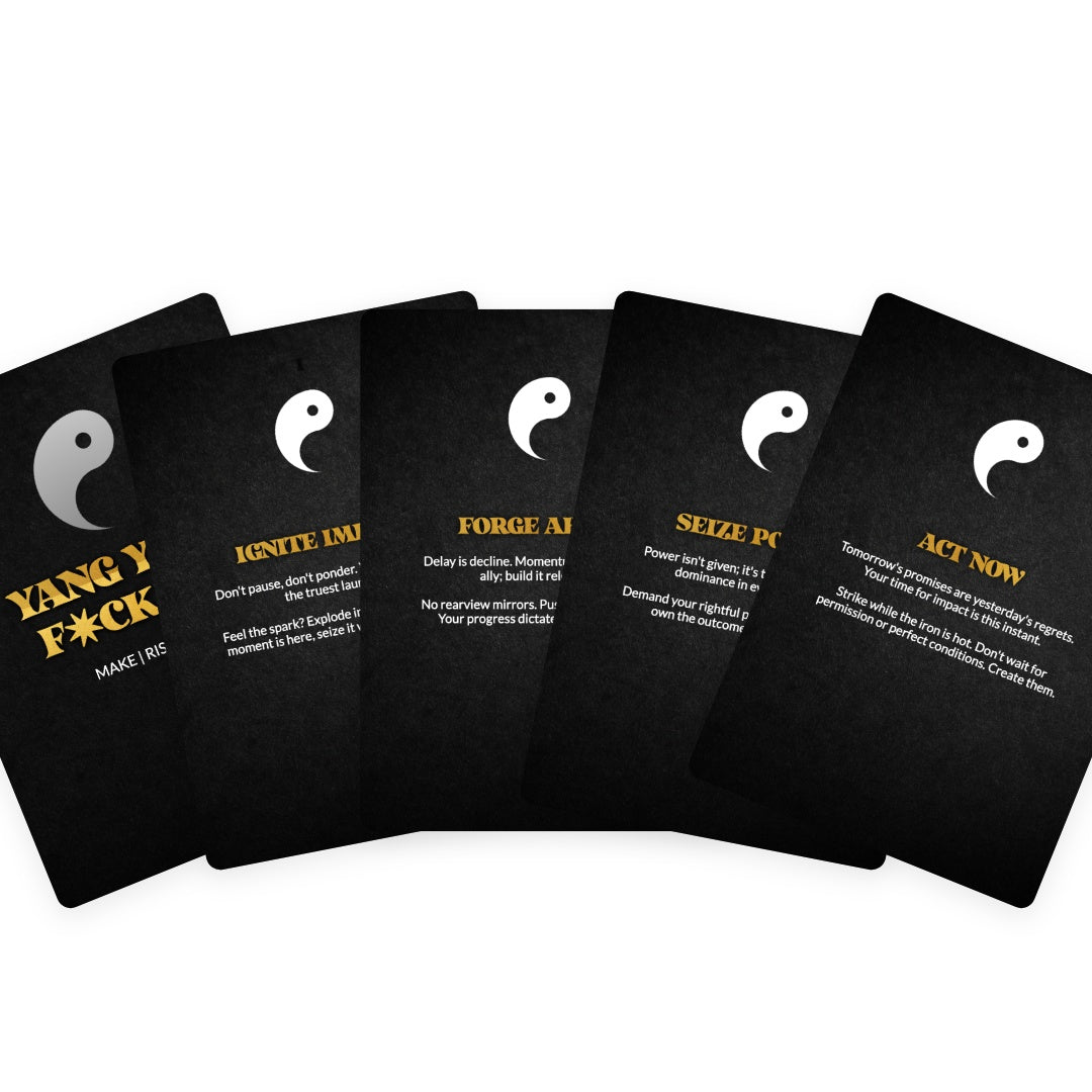 Yang Yang F*CK Yin | 78 Oracle Cards | MAKE | RISE | RULE