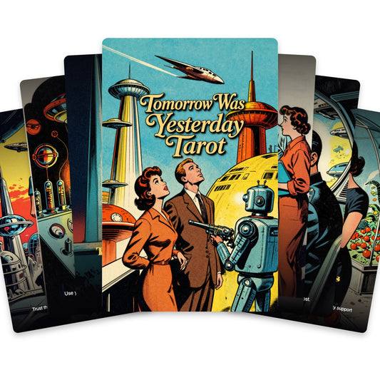 Tomorrow Was Yesterday Tarot — arrangement 1