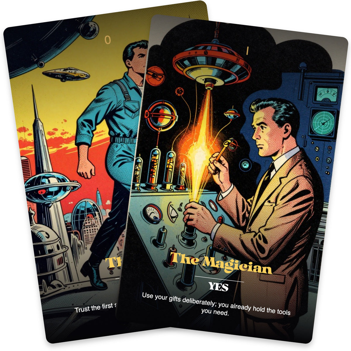 Tomorrow Was Yesterday Tarot — arrangement 10