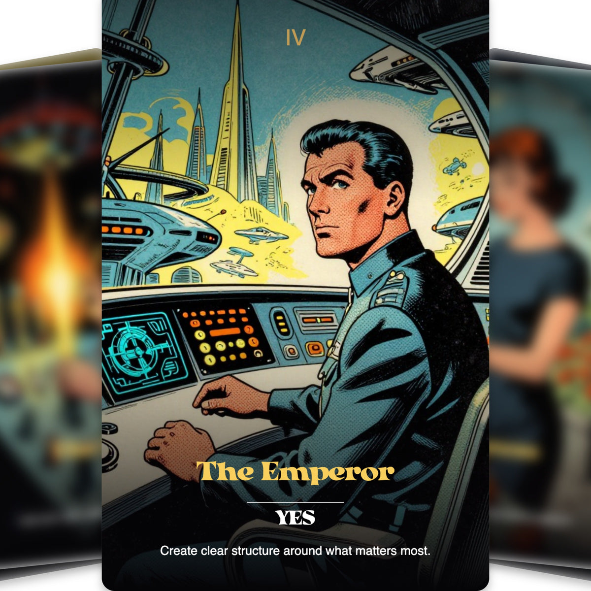 Tomorrow Was Yesterday Tarot — arrangement 11