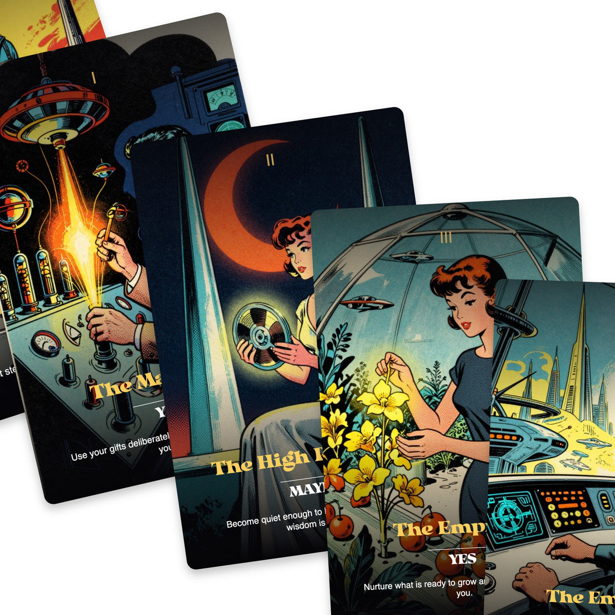 Tomorrow Was Yesterday Tarot — arrangement 8