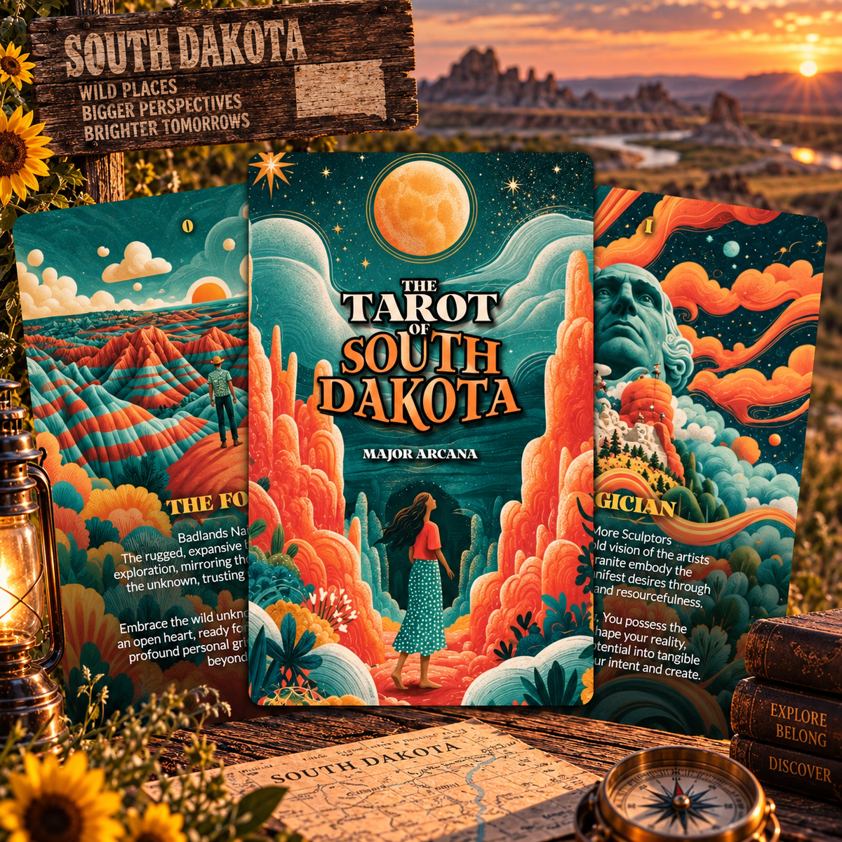 The Tarot of South Dakota - The 22 Major Arcana