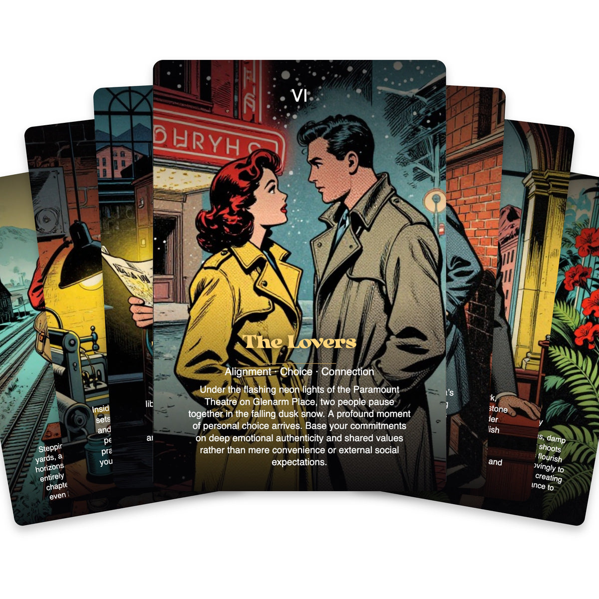 The Tarot of Denver — arrangement 3