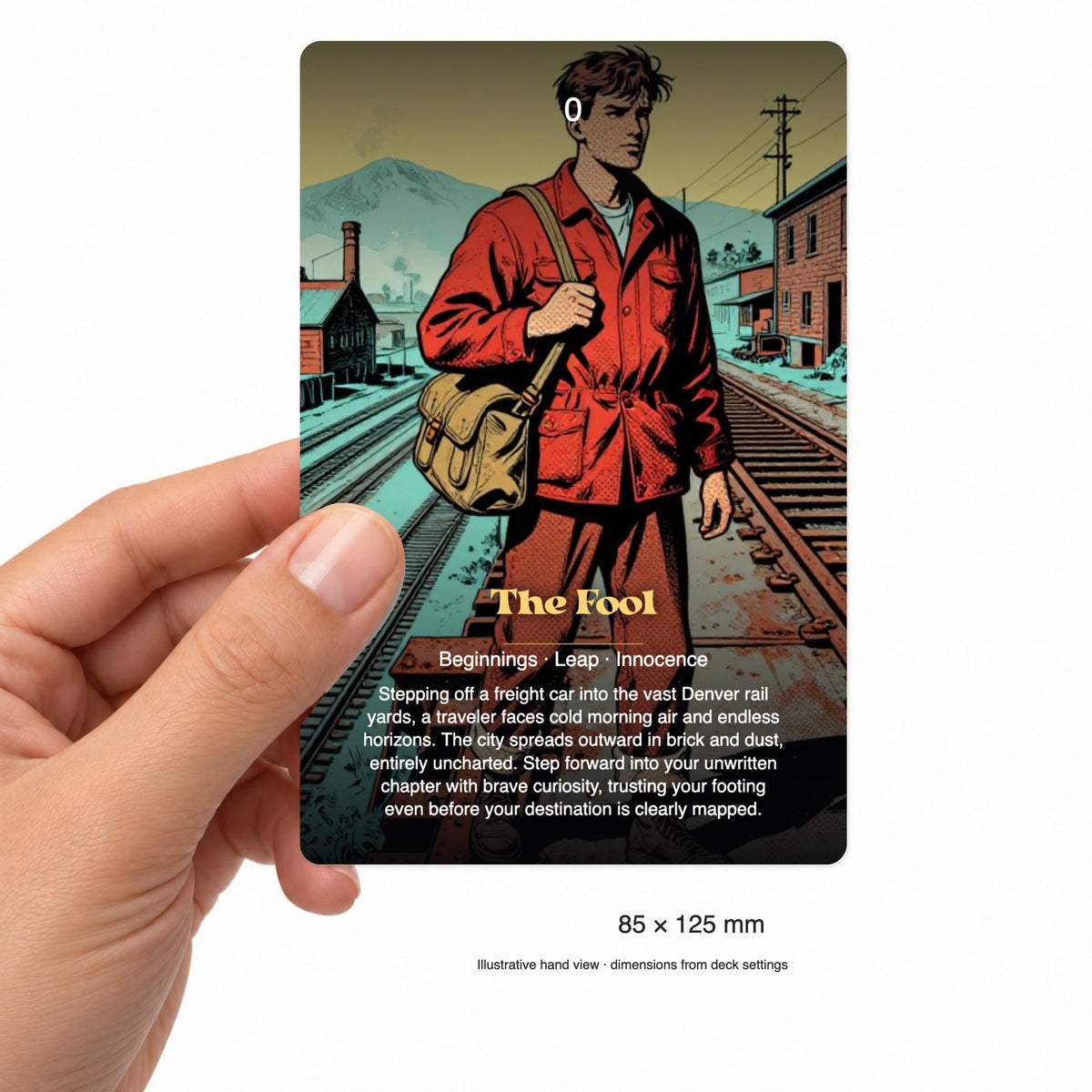 The Tarot of Denver — arrangement 4
