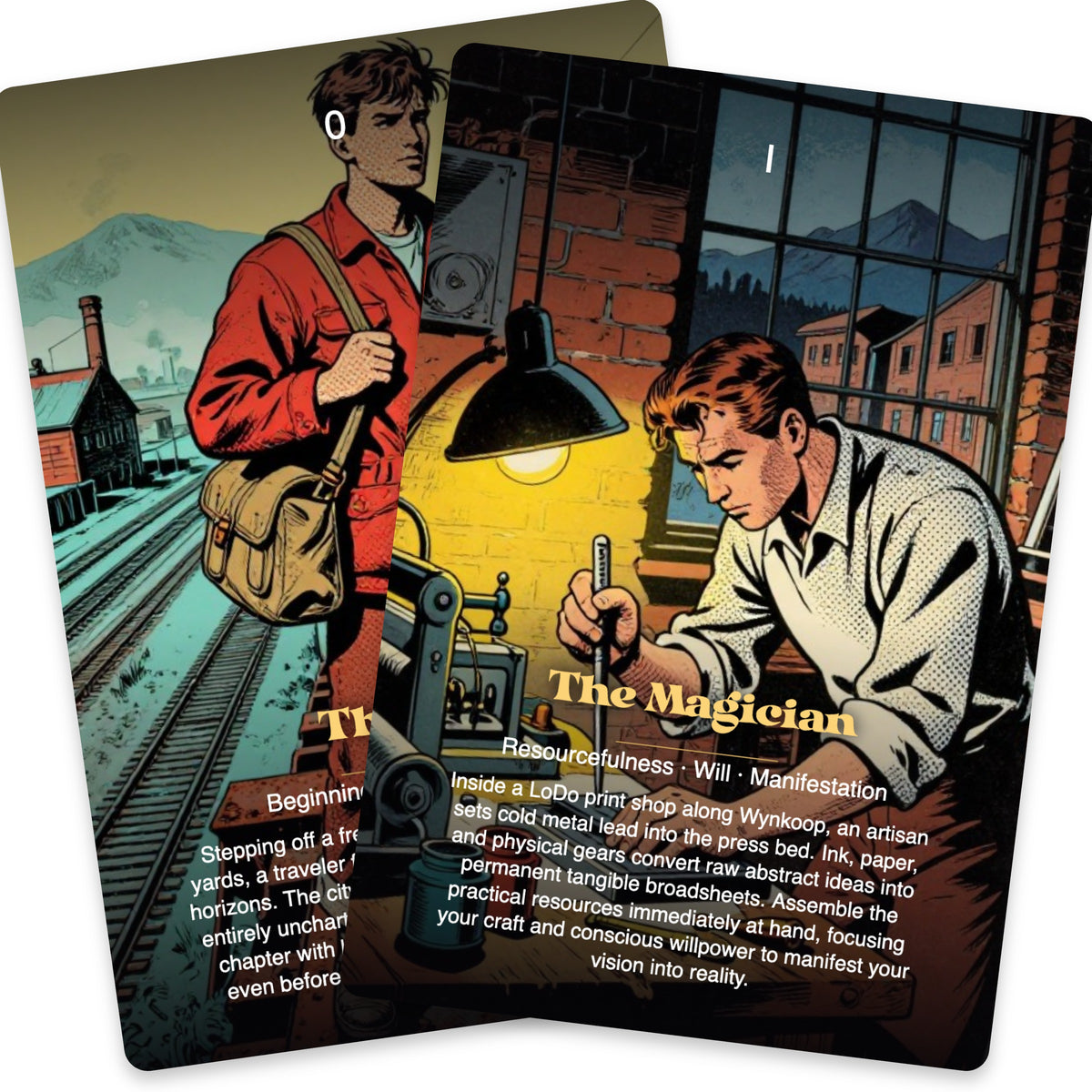 The Tarot of Denver — arrangement 5