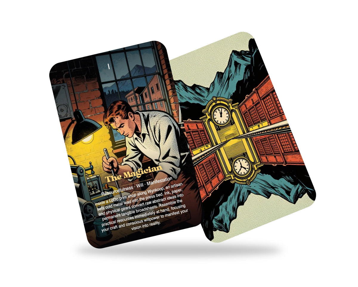 The Tarot of Denver — arrangement 8