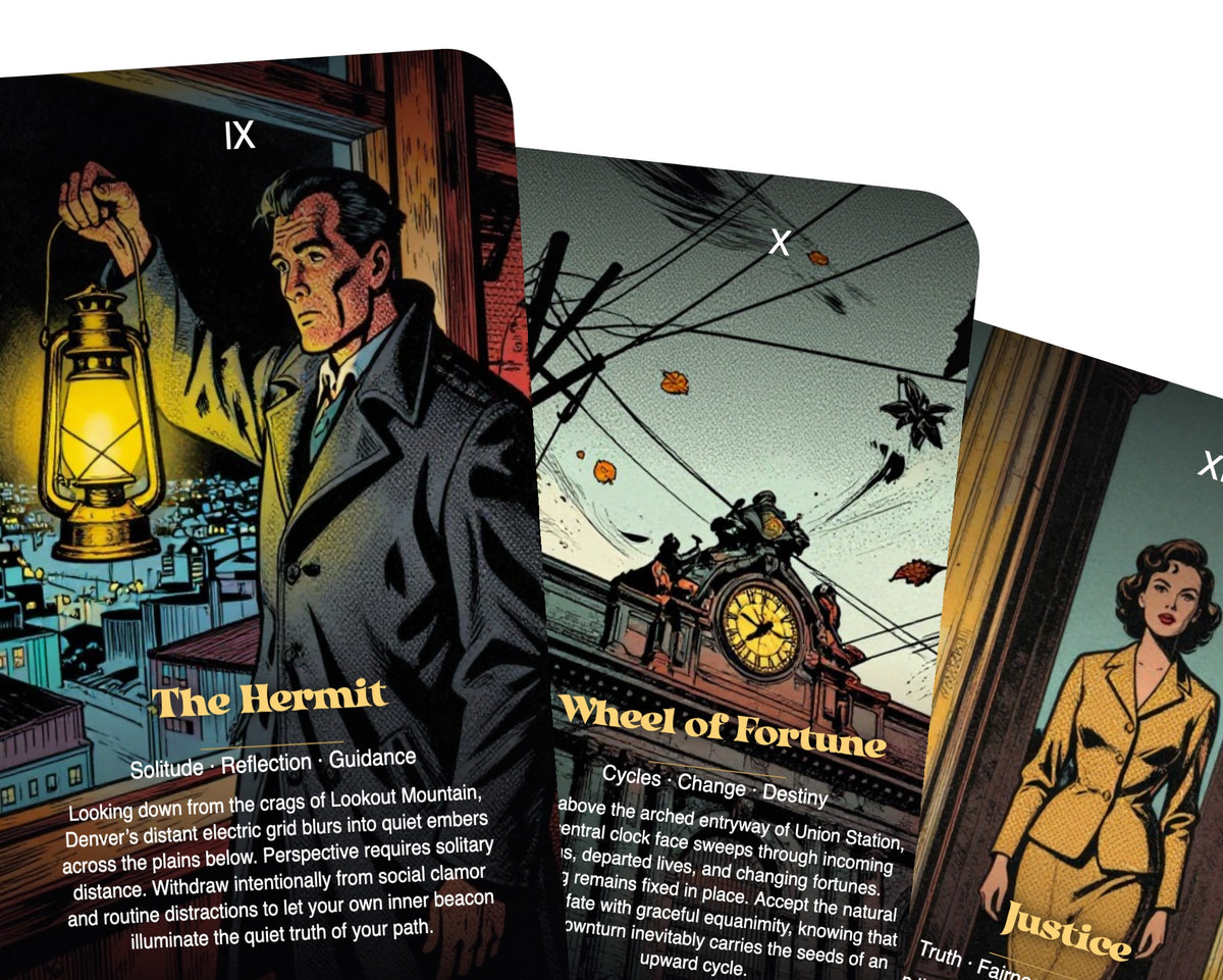 The Tarot of Denver — arrangement 9