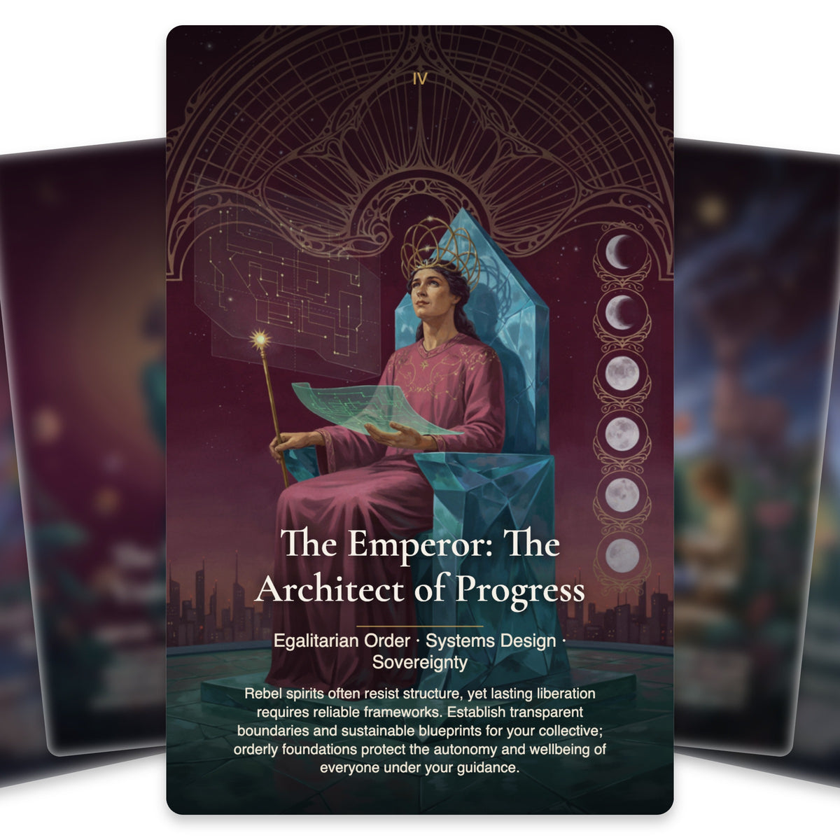 The Tarot of Aquarius — arrangement 3