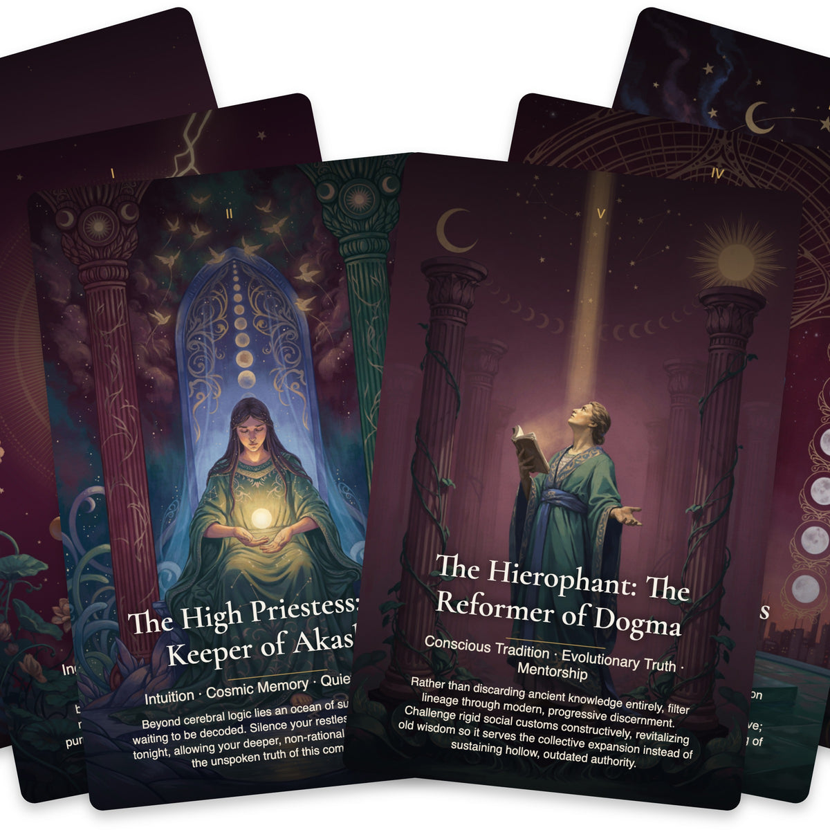 The Tarot of Aquarius — arrangement 6