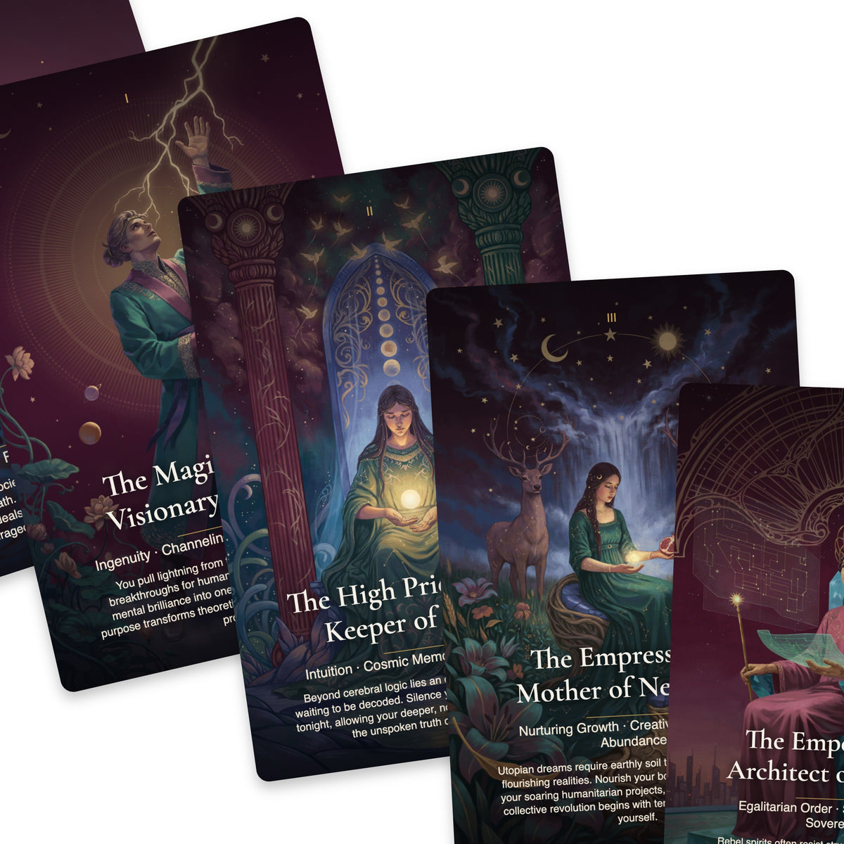 The Tarot of Aquarius — arrangement 8