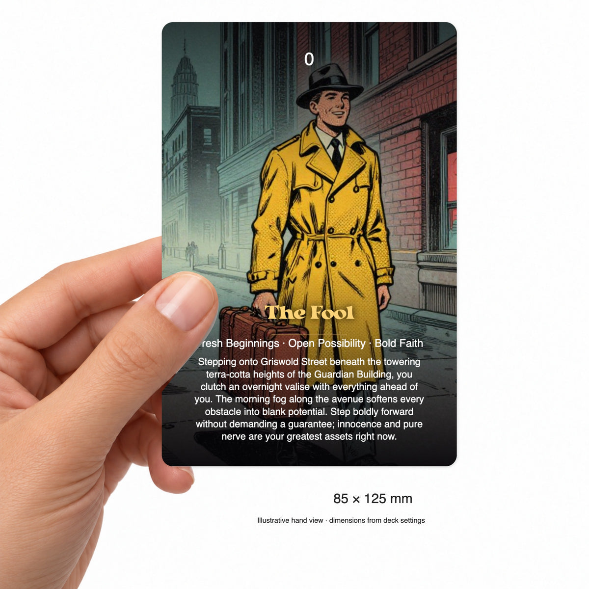 The Tarot of Detroit — arrangement 4