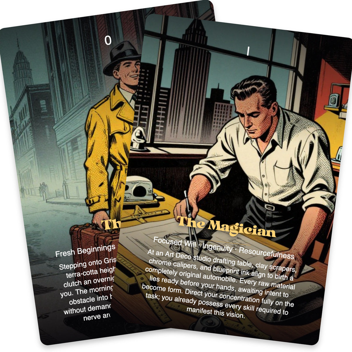 The Tarot of Detroit — arrangement 5