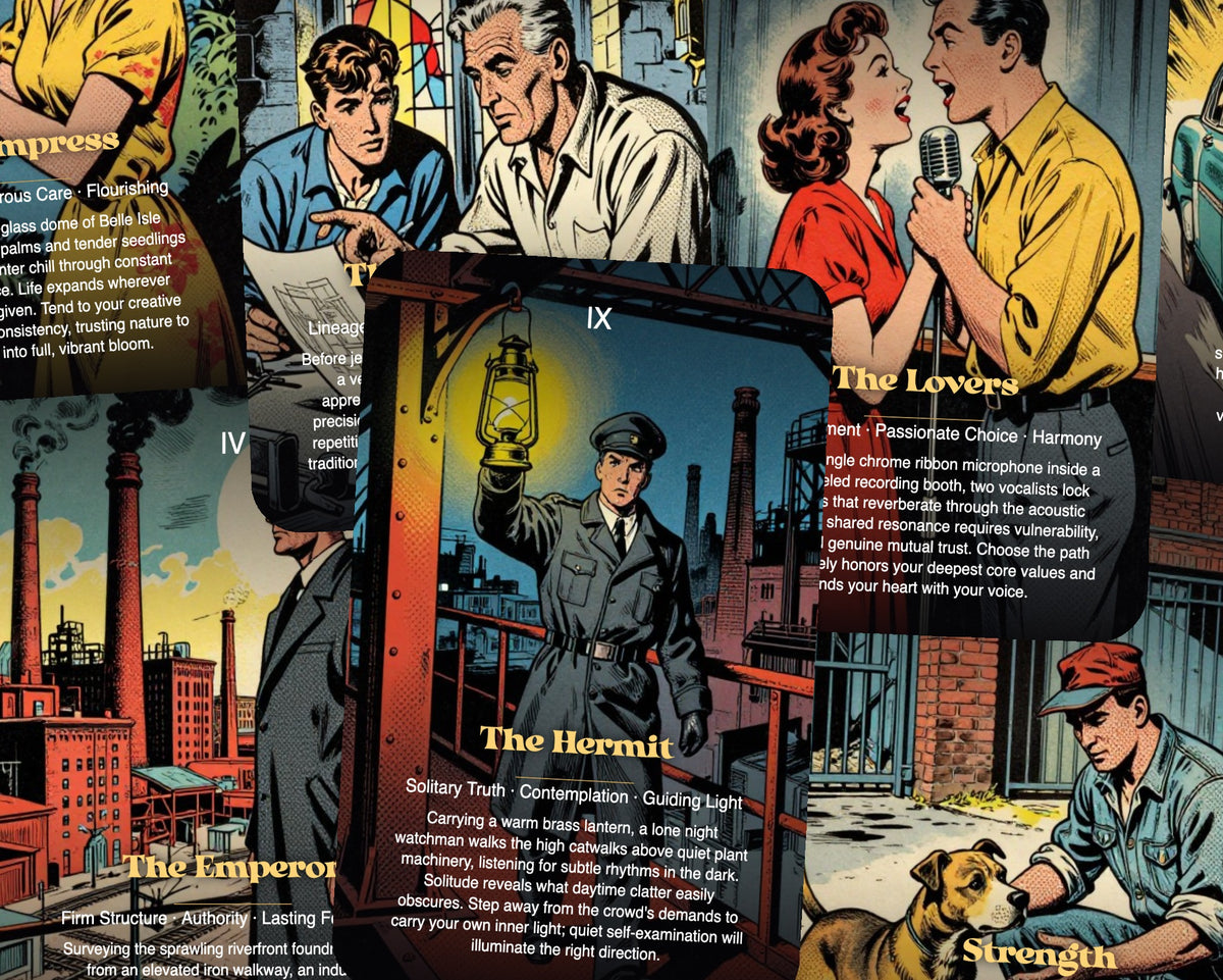 The Tarot of Detroit — arrangement 6