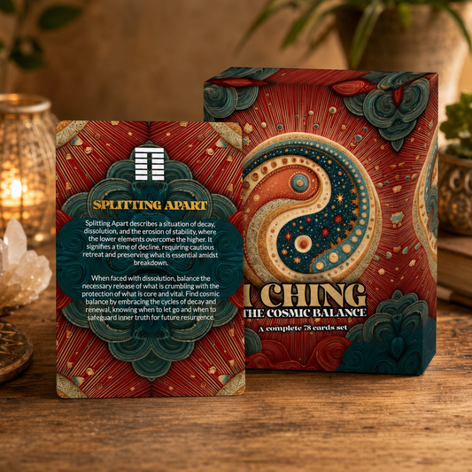 I Ching The Cosmic Balance - A complete 78 cards set