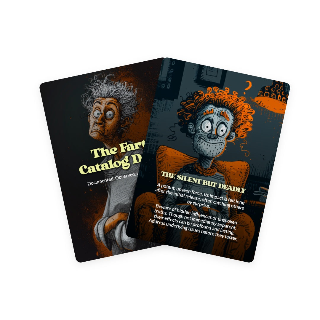 The Fart Catalog Deck - Documented. Observed. Unavoidable.