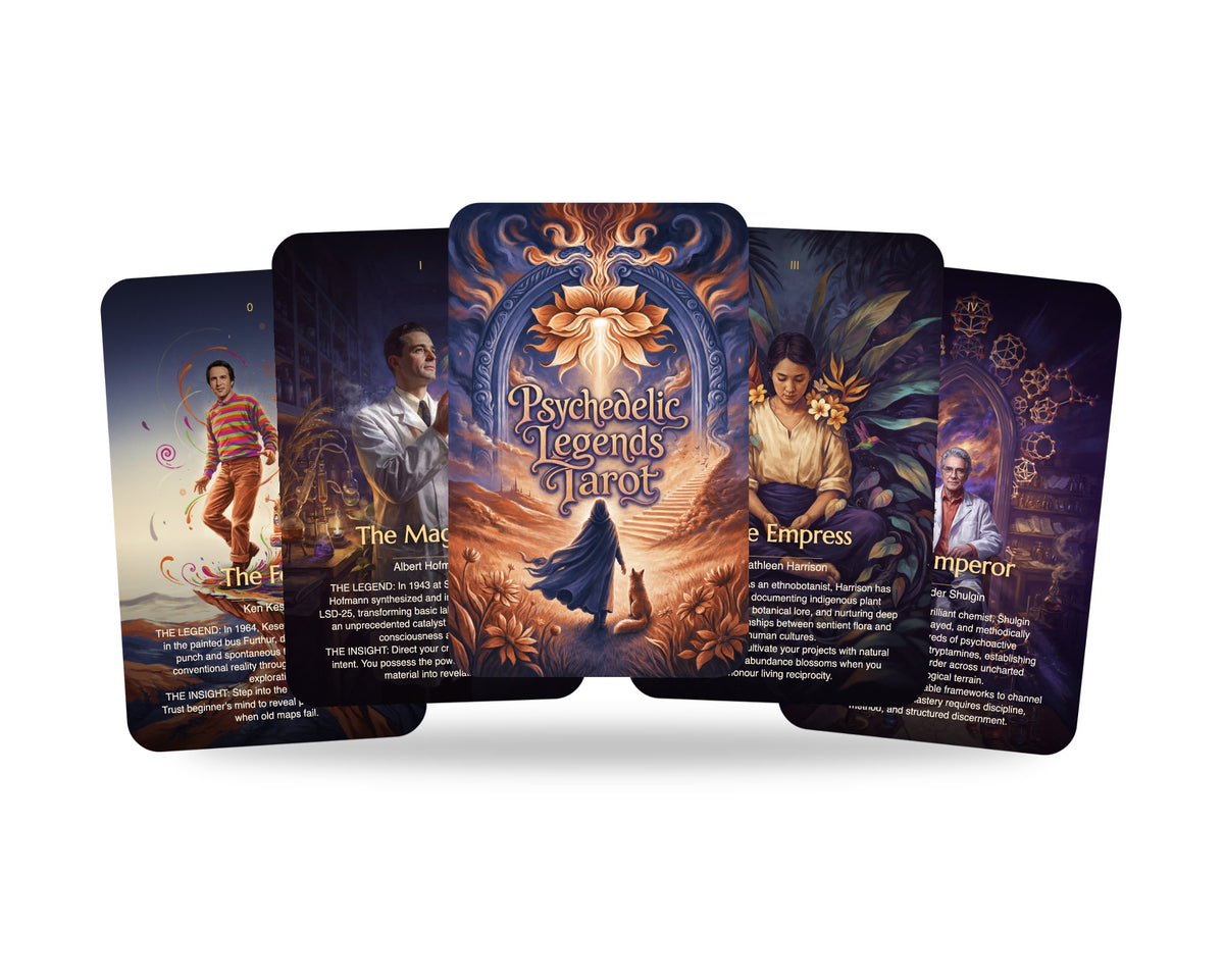 Psychedelic Legends Tarot — arrangement 1
