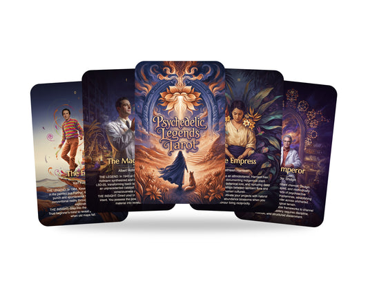 Psychedelic Legends Tarot — arrangement 1