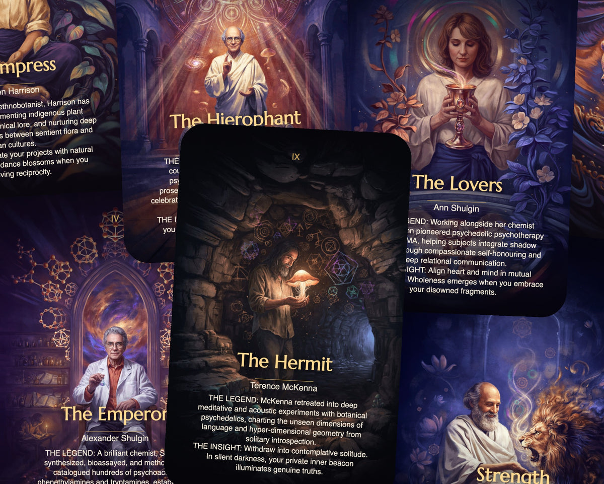 Psychedelic Legends Tarot — arrangement 2