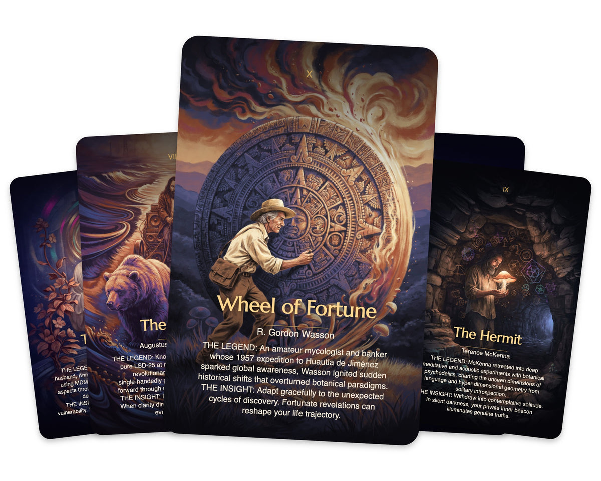 Psychedelic Legends Tarot — arrangement 3