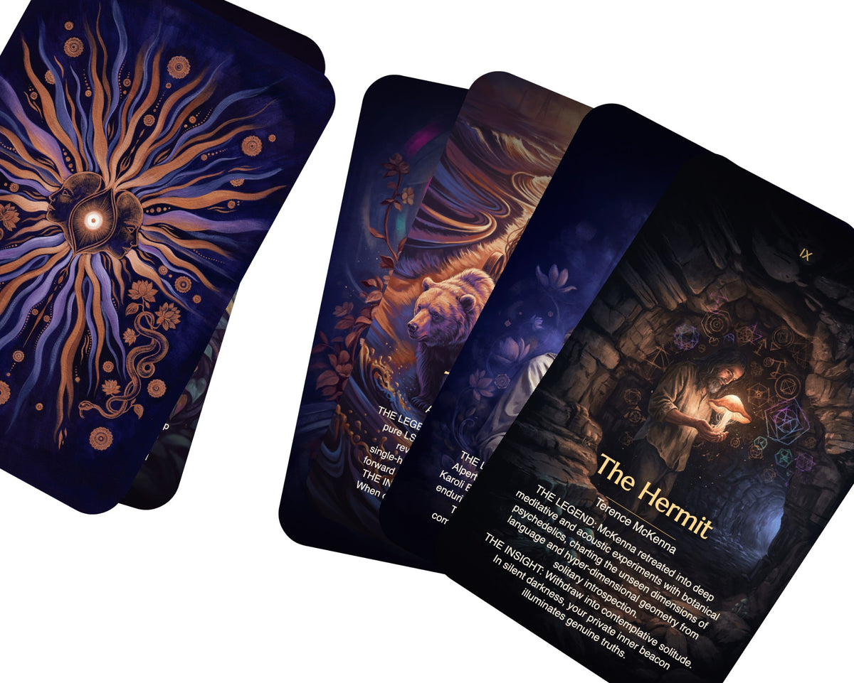 Psychedelic Legends Tarot — arrangement 6