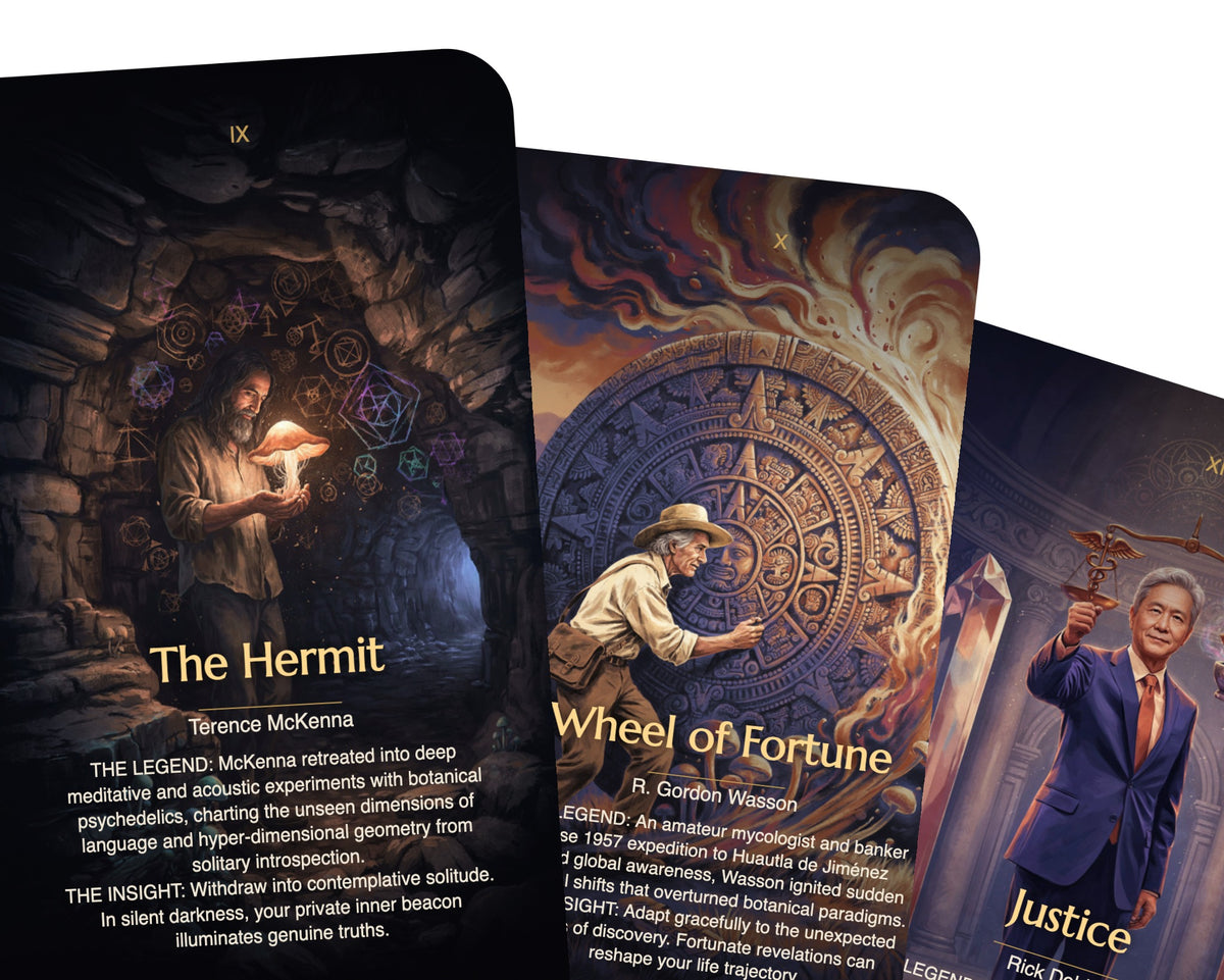 Psychedelic Legends Tarot — arrangement 8