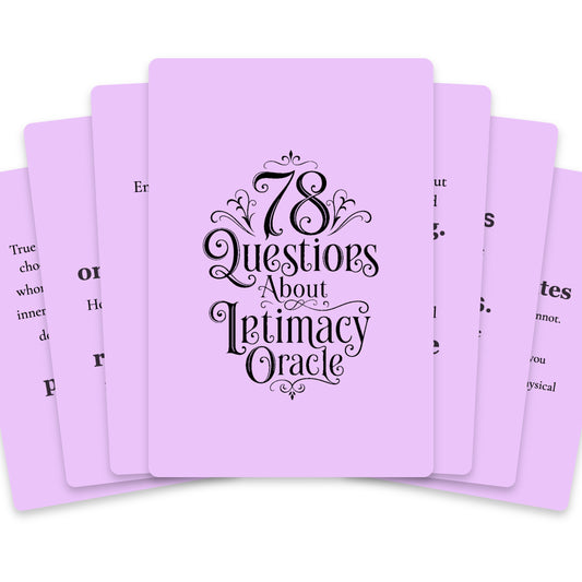 78 Questions About Intimacy Oracle — arrangement 1