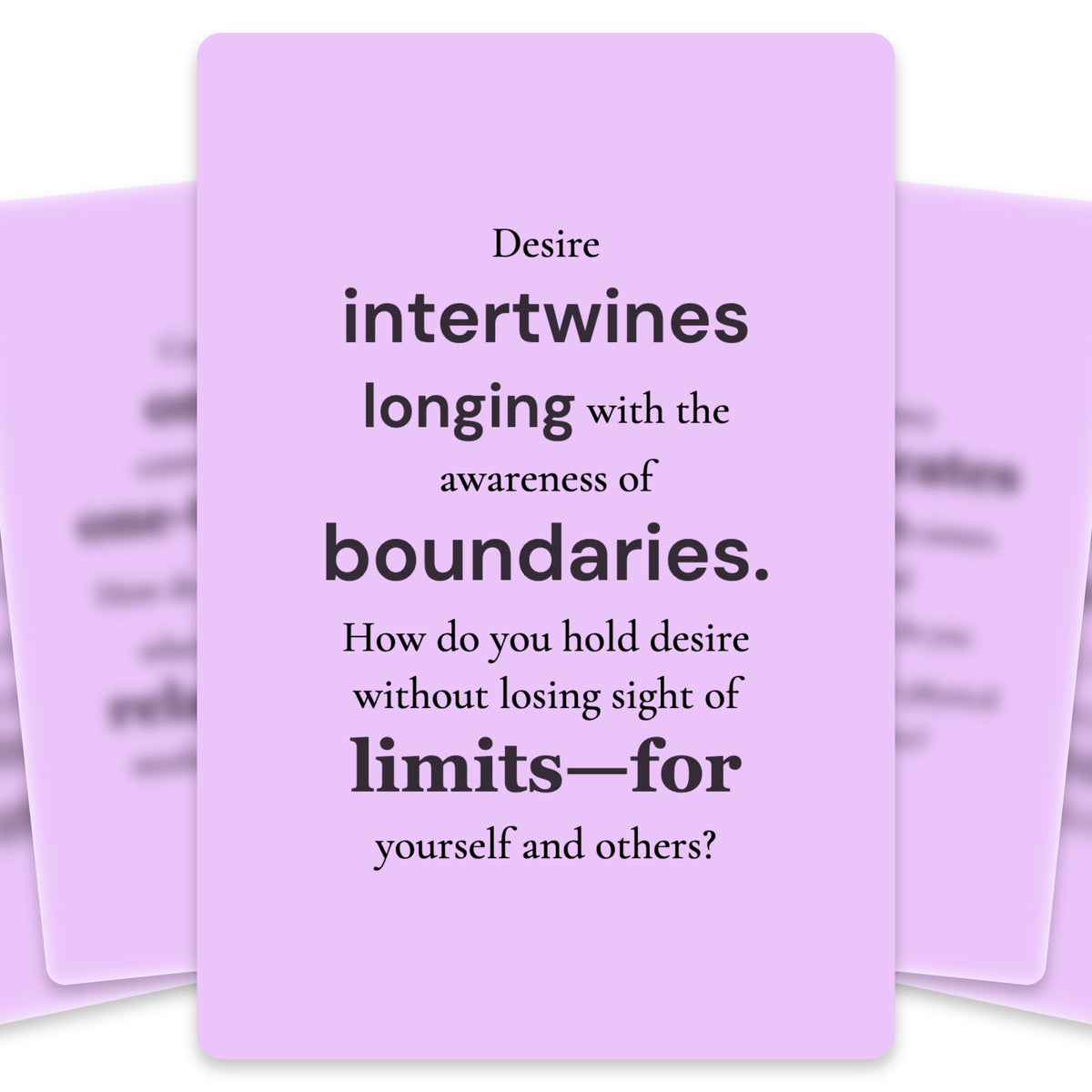78 Questions About Intimacy Oracle — arrangement 3