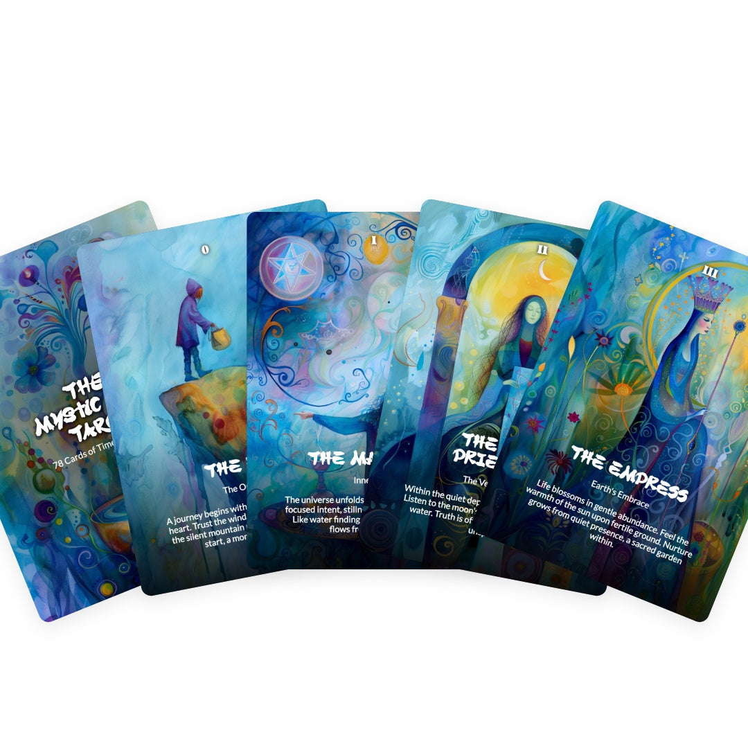 The mystic Zen Tarot - 78 Cards of Timeless wisdom