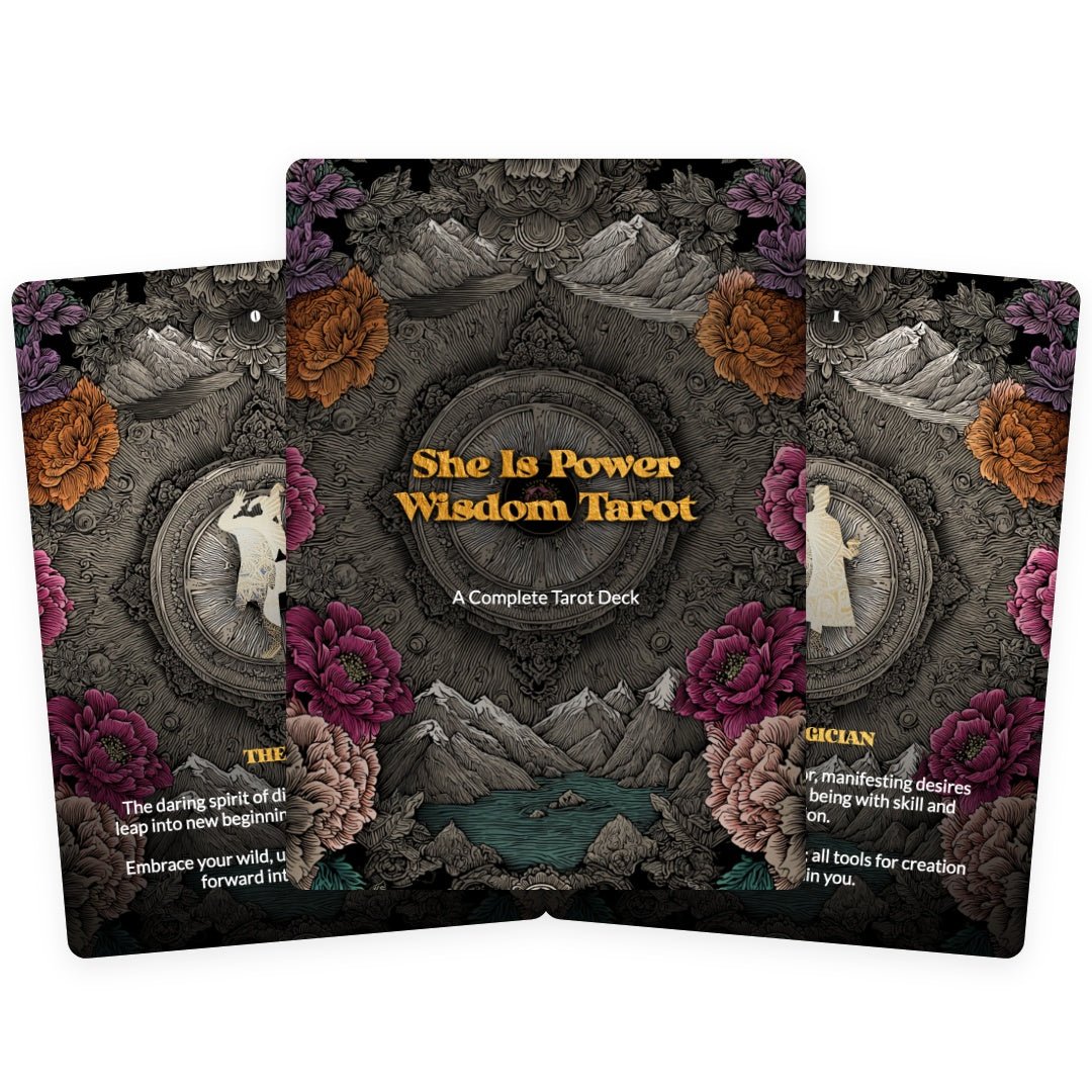 She Is Power: Wisdom Tarot Cards - 78 Cards