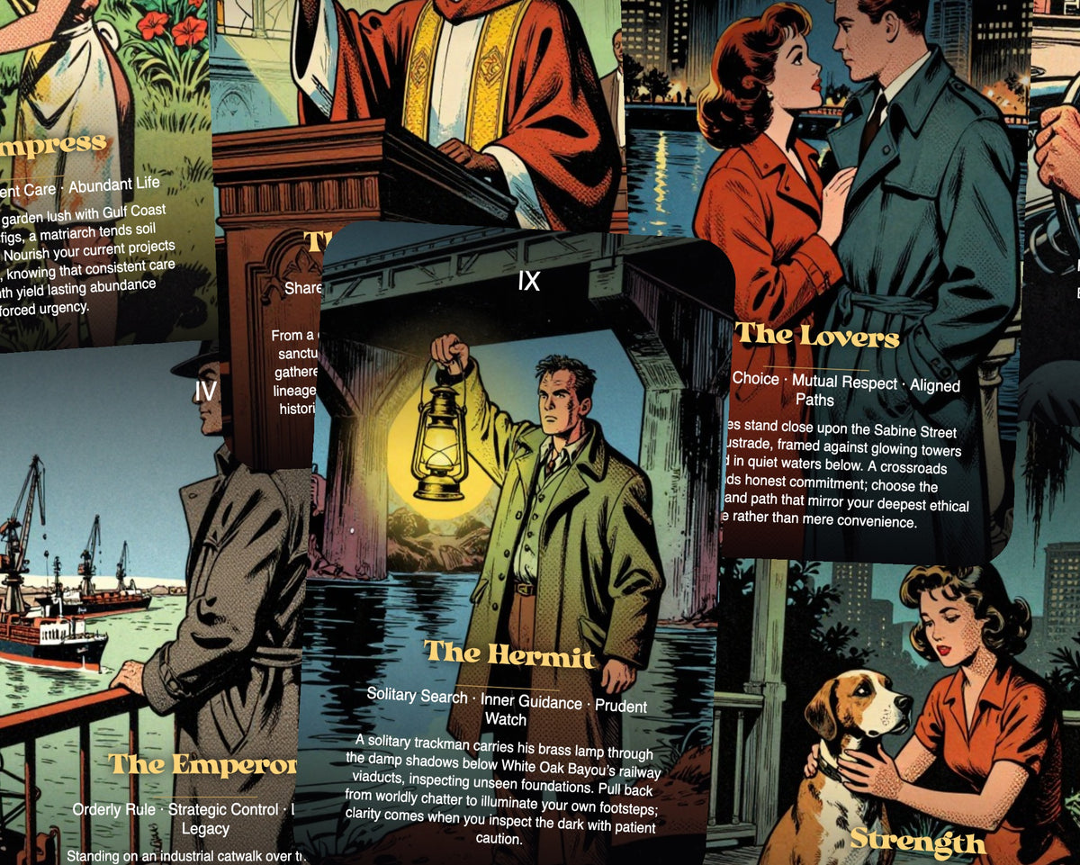 The Tarot of Houston — arrangement 6