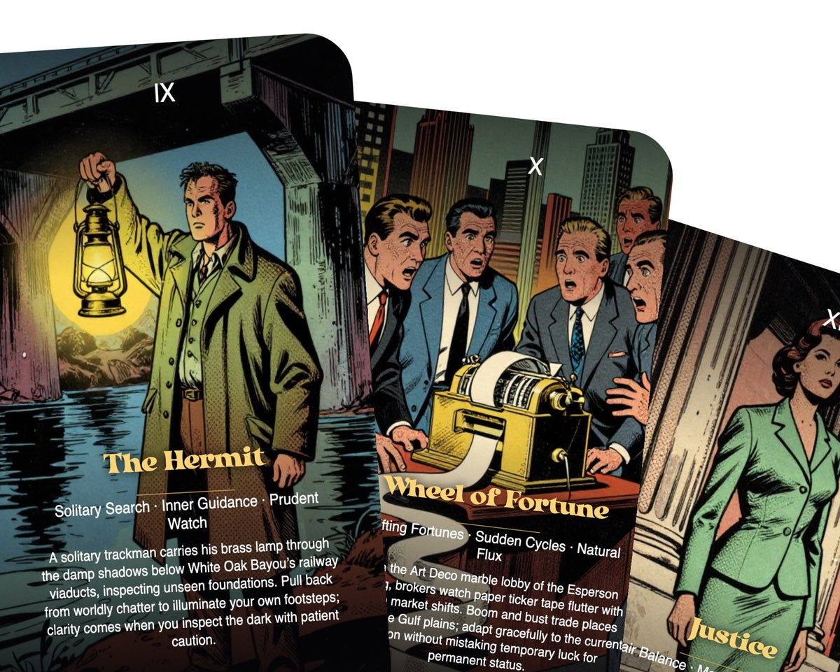 The Tarot of Houston — arrangement 9