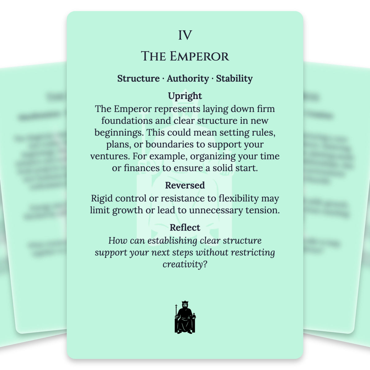 The Tarot of New Beginnings — For Beginners — arrangement 3