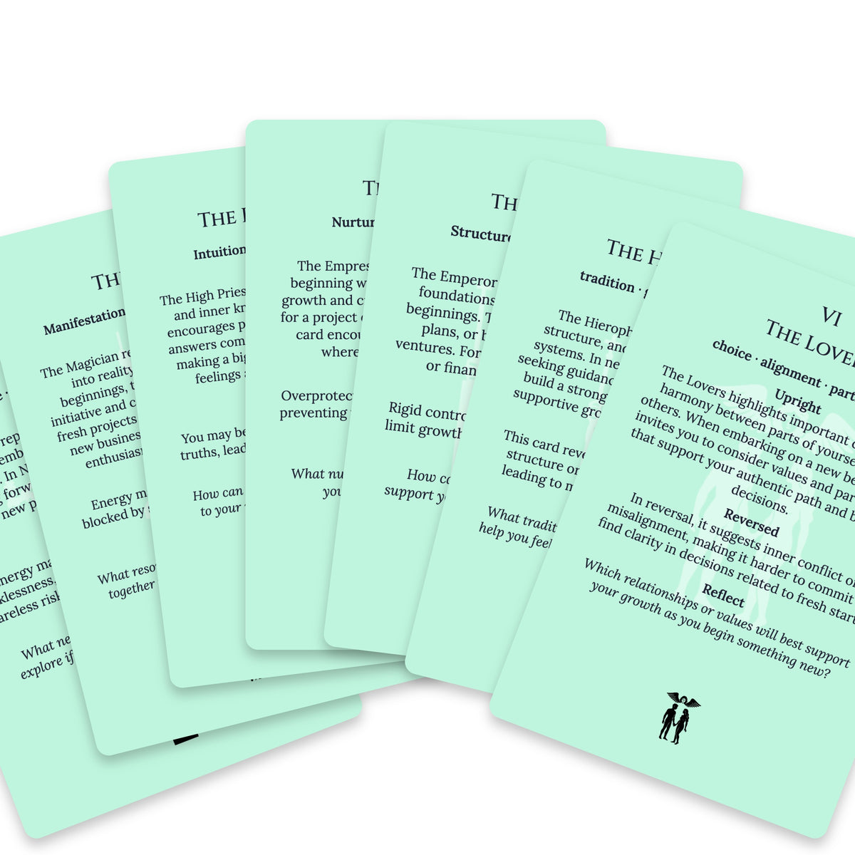 The Tarot of New Beginnings — For Beginners — arrangement 9