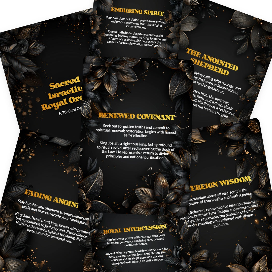Sacred Israelite Royal Oracle - 78 cards