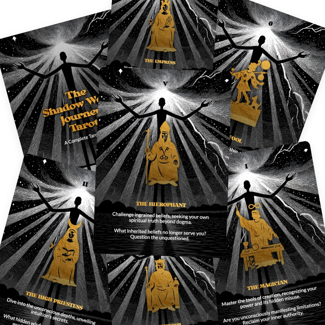 The Shadow Work Journey Tarot - 78 Cards