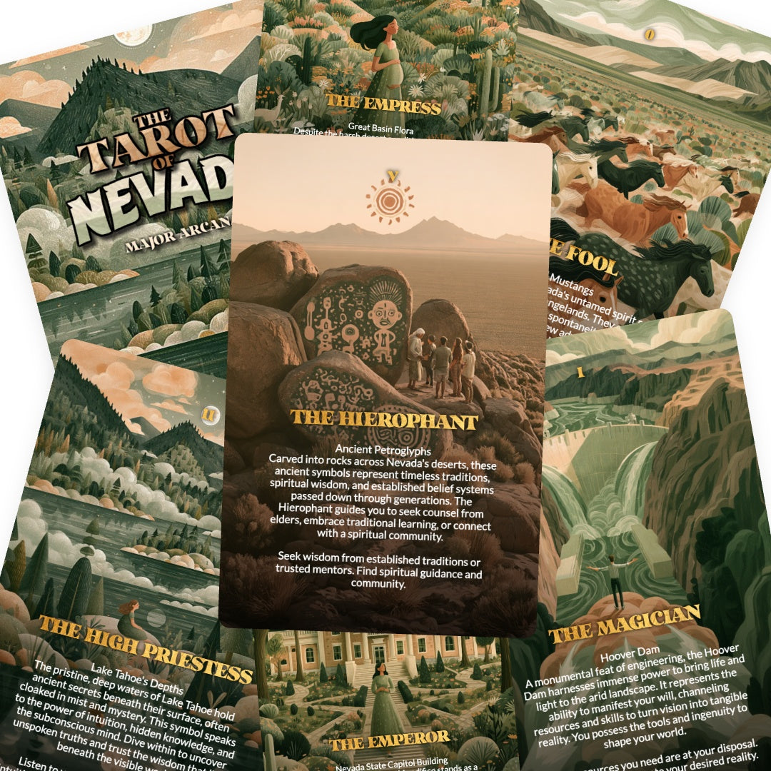 The Tarot of Nevada - The 22 Major Arcana