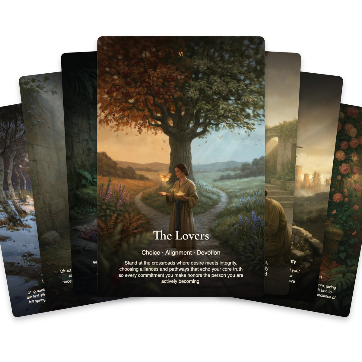 Tarot of Transformation — arrangement 2