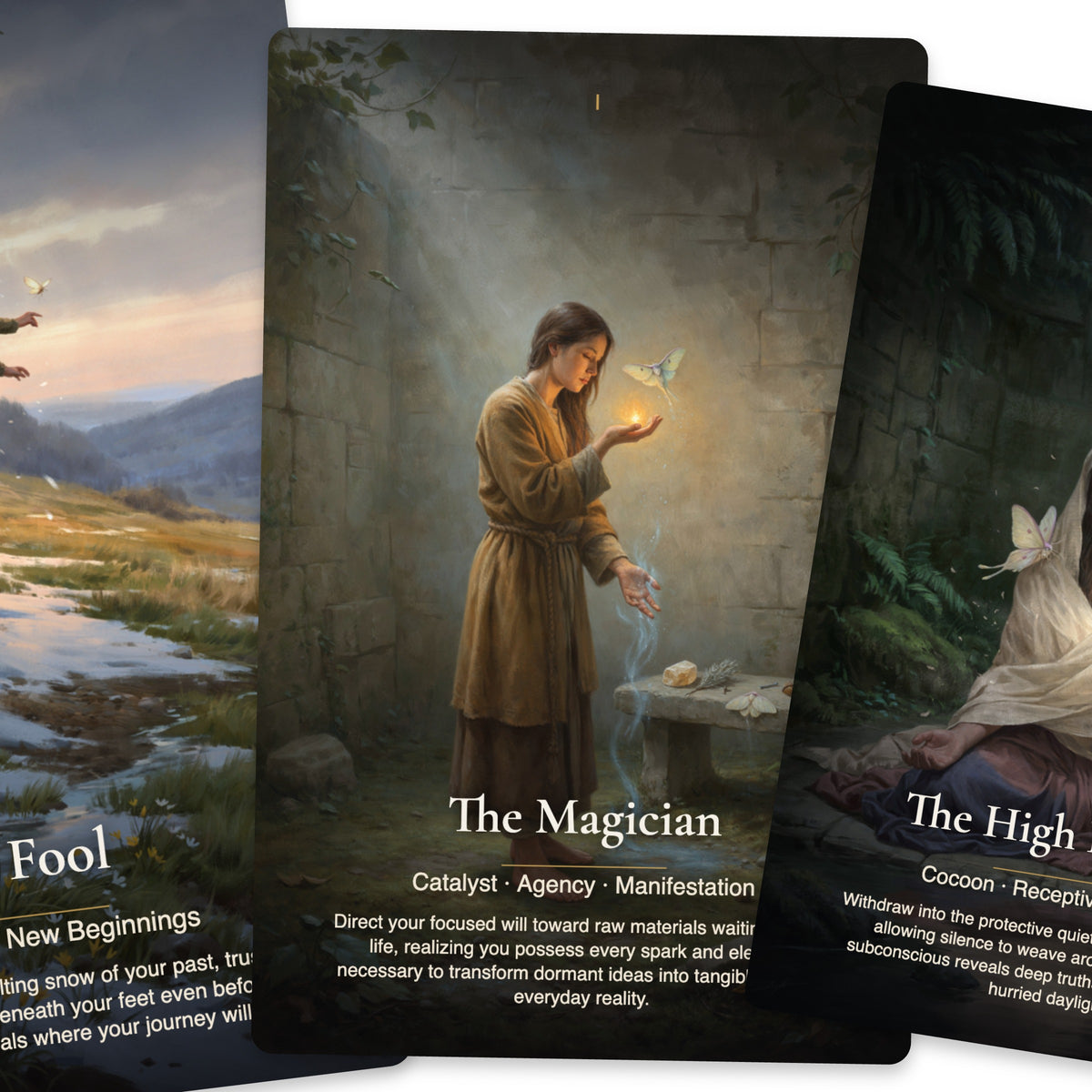Tarot of Transformation — arrangement 4