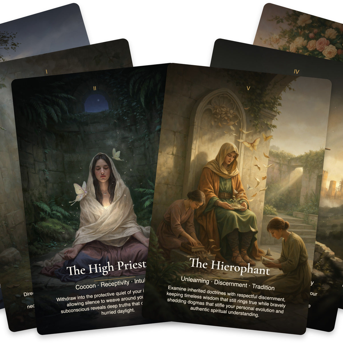 Tarot of Transformation — arrangement 6