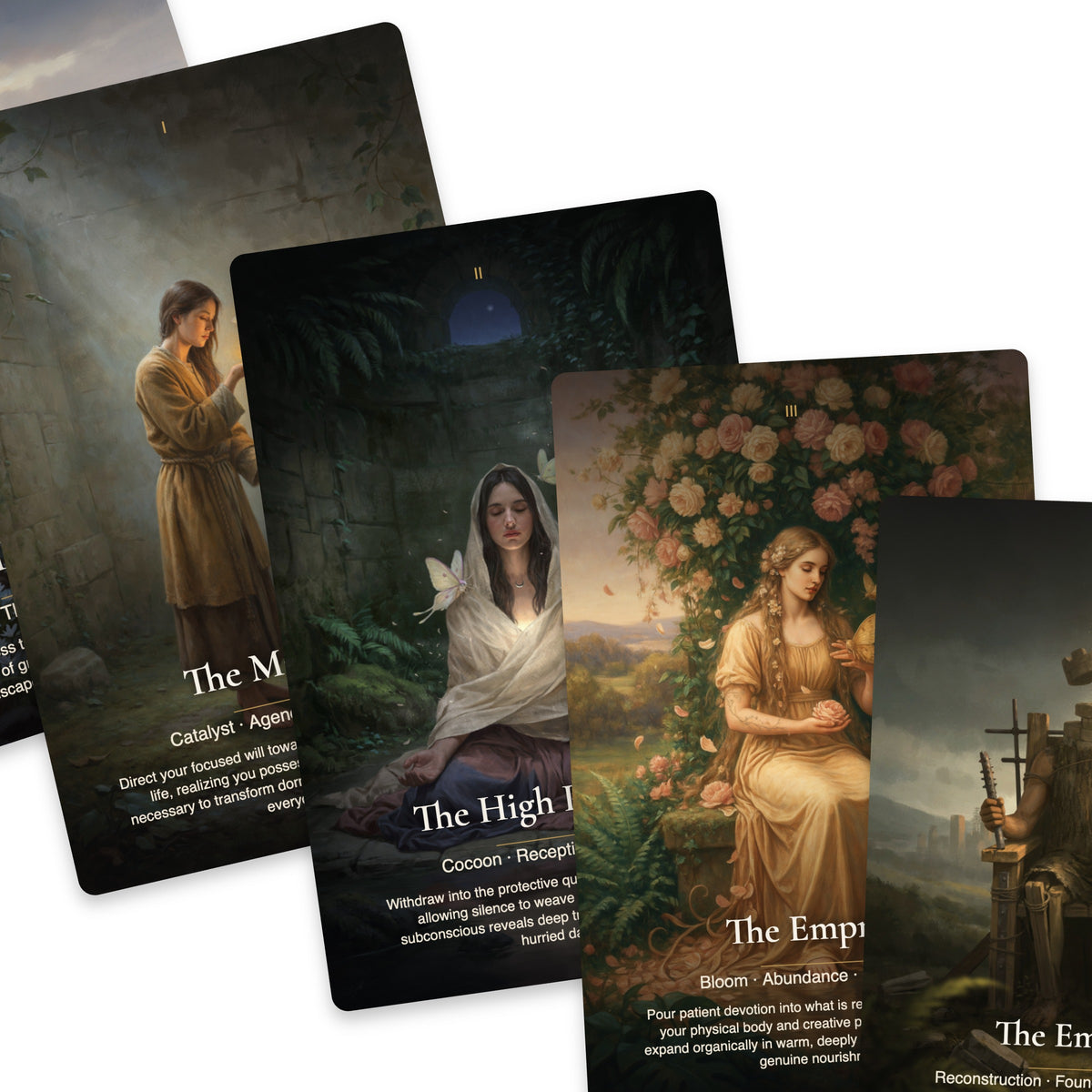 Tarot of Transformation — arrangement 8