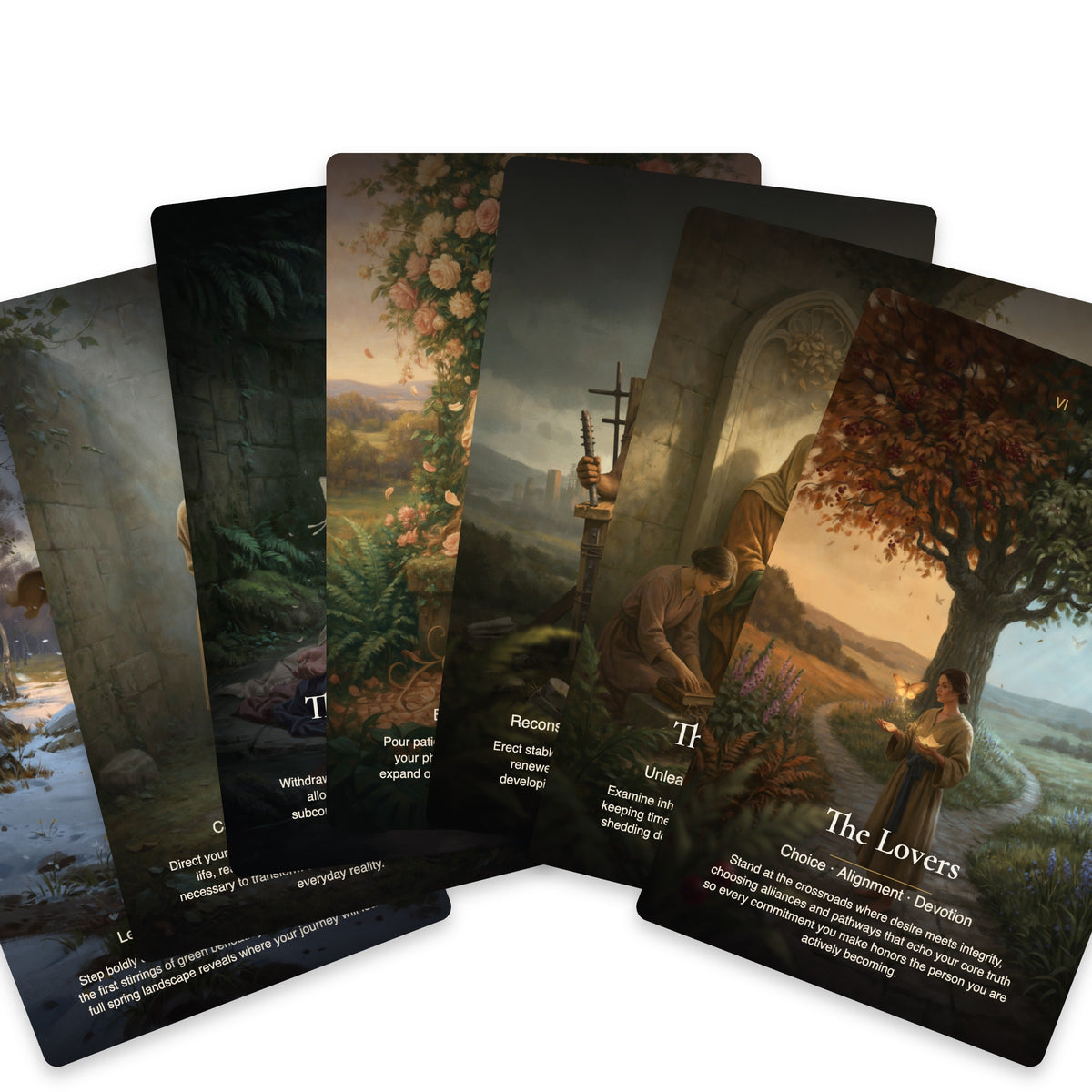 Tarot of Transformation — arrangement 9