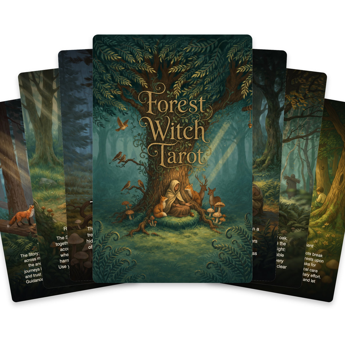 Forest Witch Tarot — arrangement 1