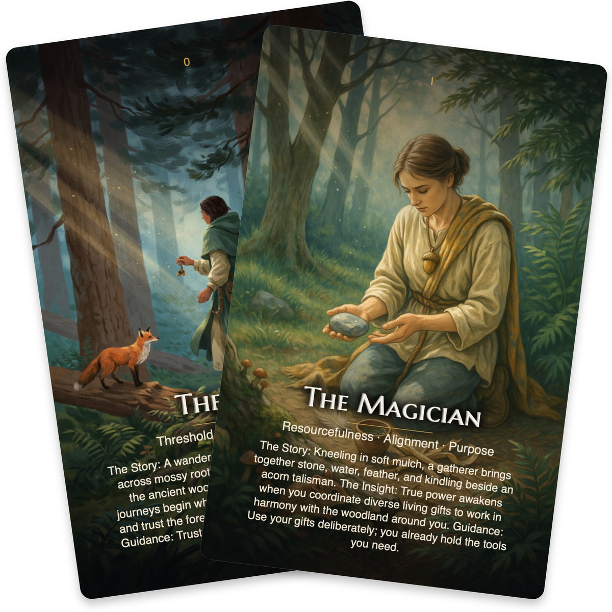 Forest Witch Tarot — arrangement 10