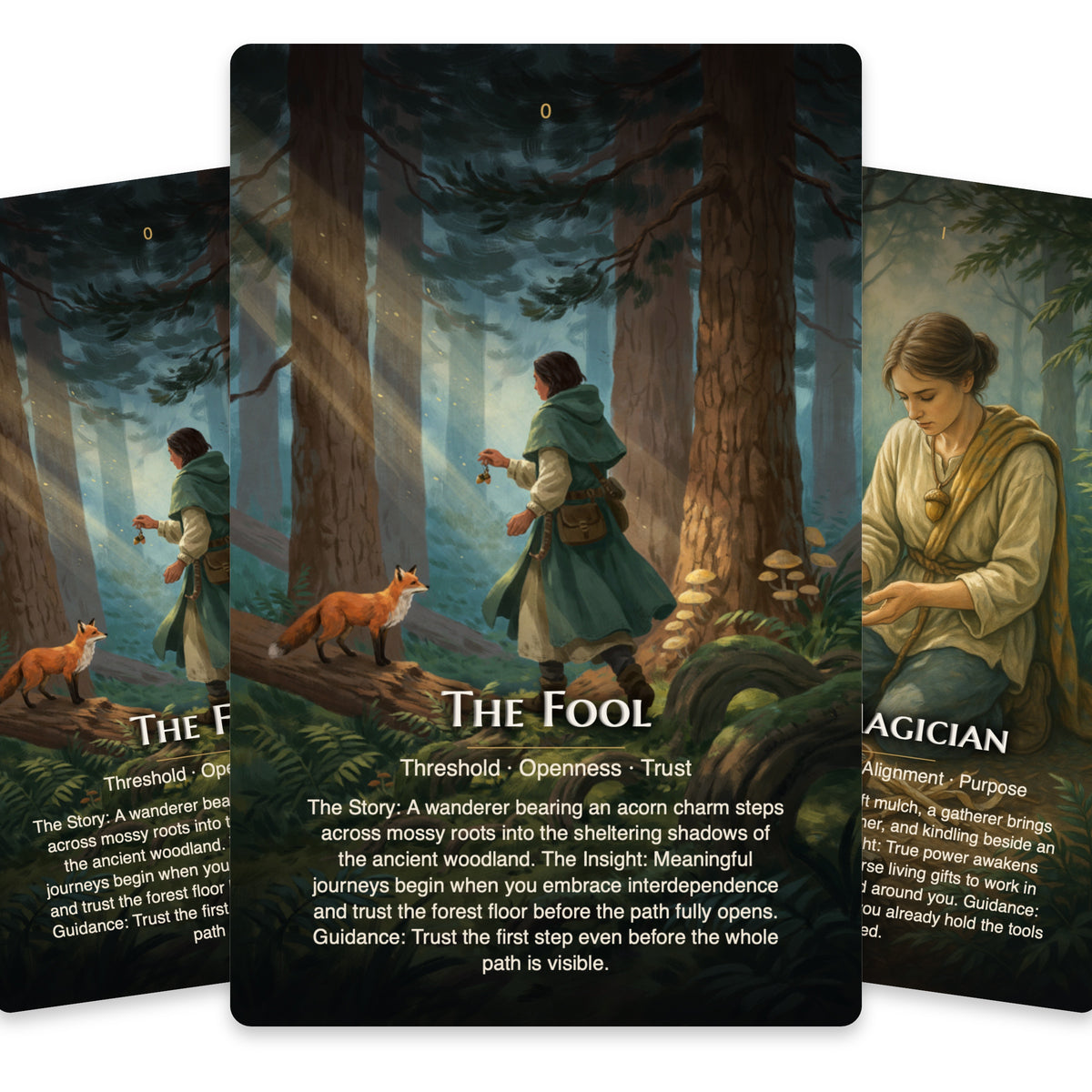 Forest Witch Tarot — arrangement 5