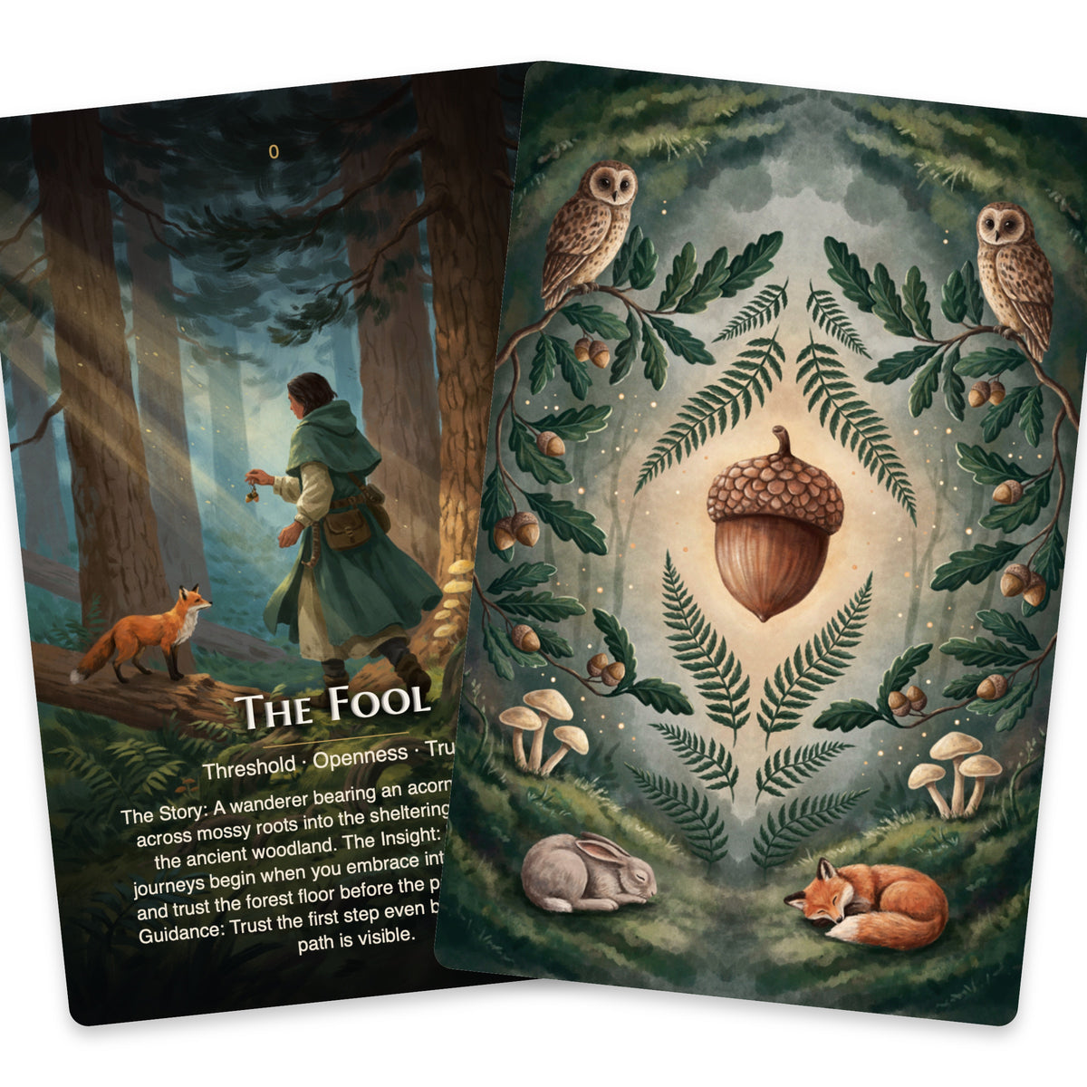 Forest Witch Tarot — arrangement 7