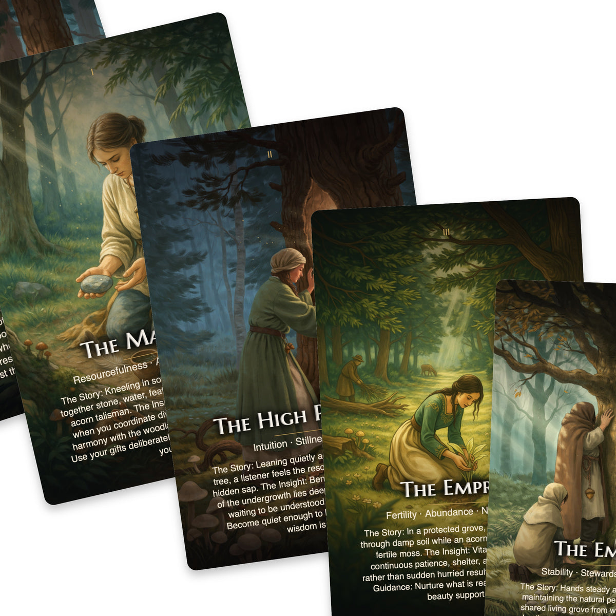 Forest Witch Tarot — arrangement 8