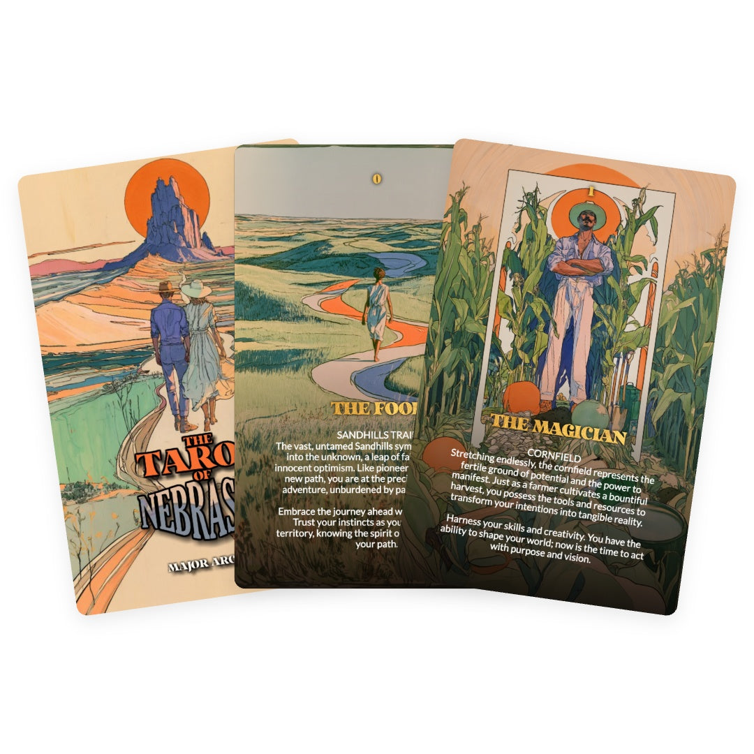 The Tarot of Nebraska - The 22 Major Arcana