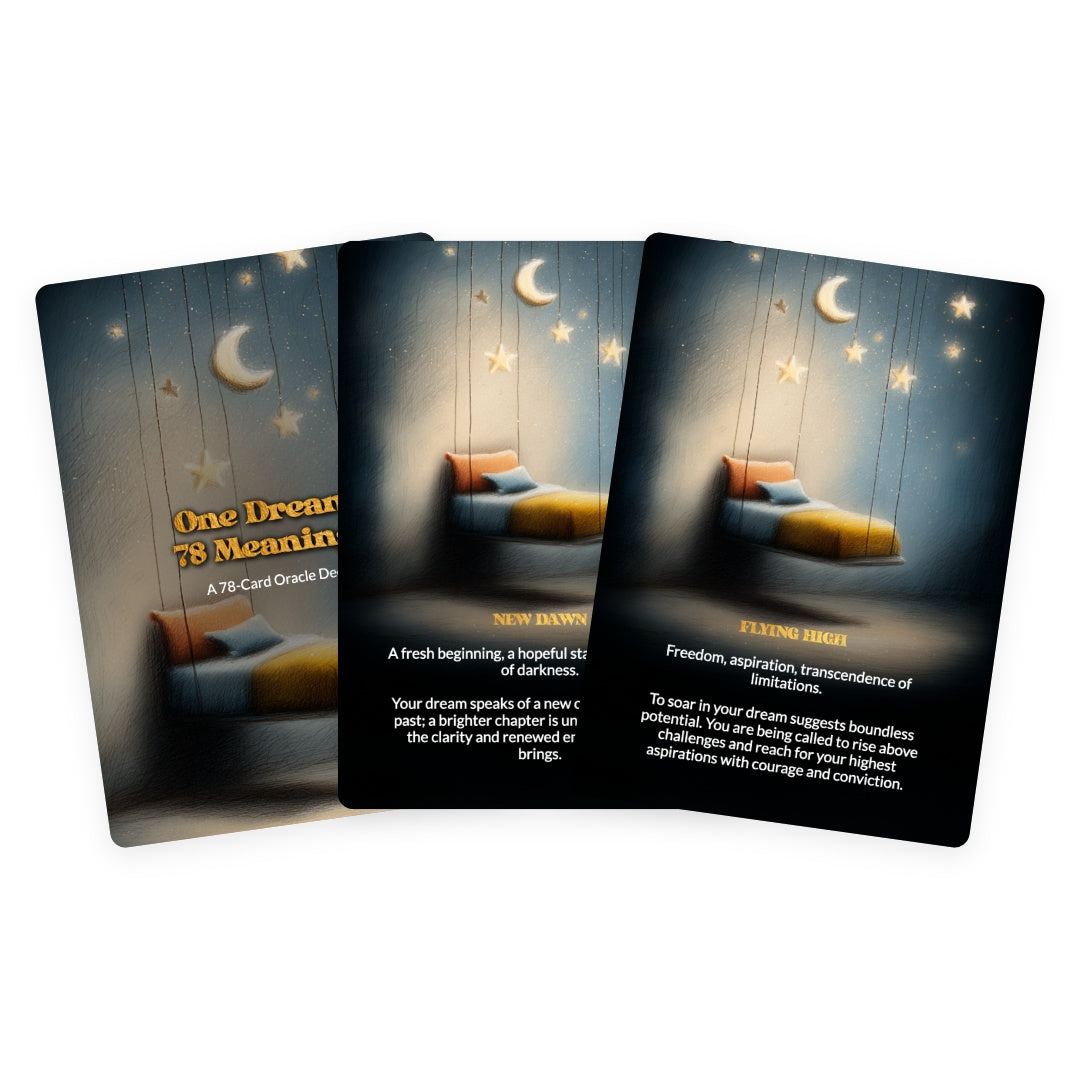One Dream, 78 Meanings - Oracle Cards