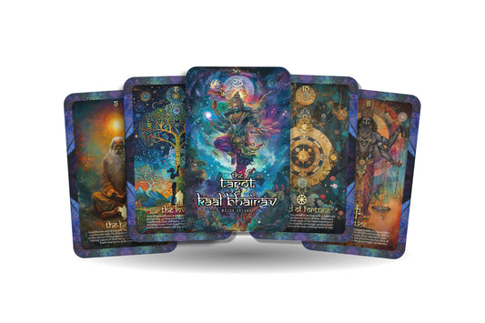 The Tarot of Kaal Bhairav - Major Arcana - A unique spiritual journey - The manifestation of Lord Shiva associated with time management.