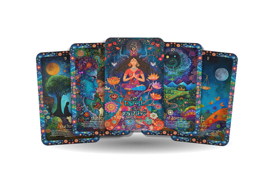 The Tarot of Savitri - Major Arcana - A unique spiritual journey - The Hindu goddess of truth, love, and fidelity.